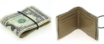 portefeuille et dollar